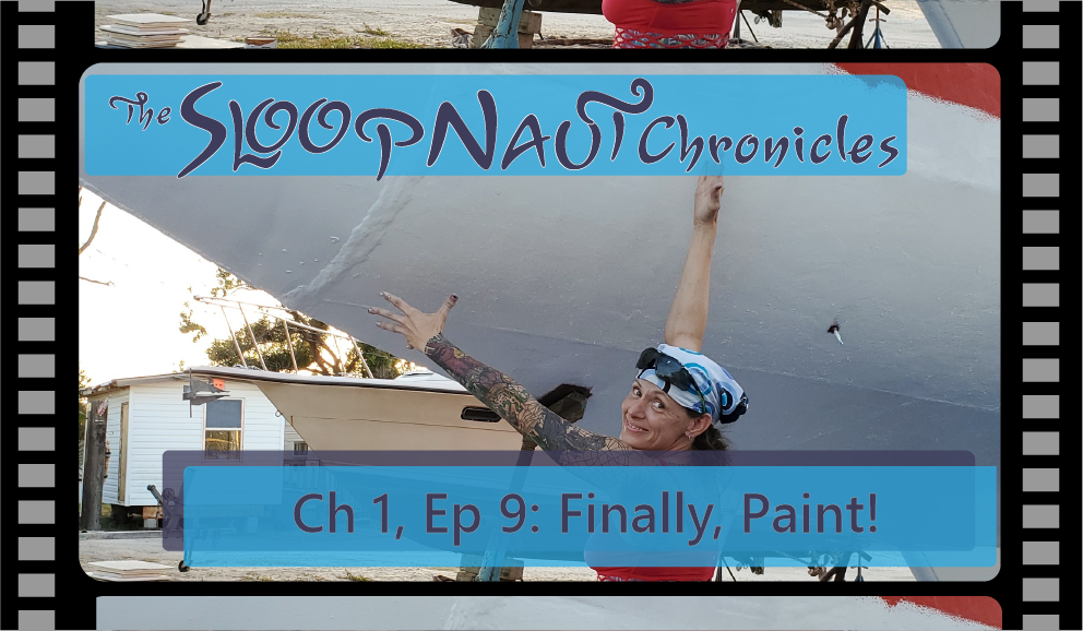 BOAT YARD: We finally get to paint!